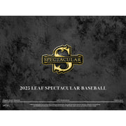 2025 Leaf Spectacular Baseball Hobby 3-Box Case