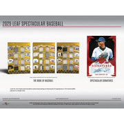 2025 Leaf Spectacular Baseball Hobby 3-Box Case