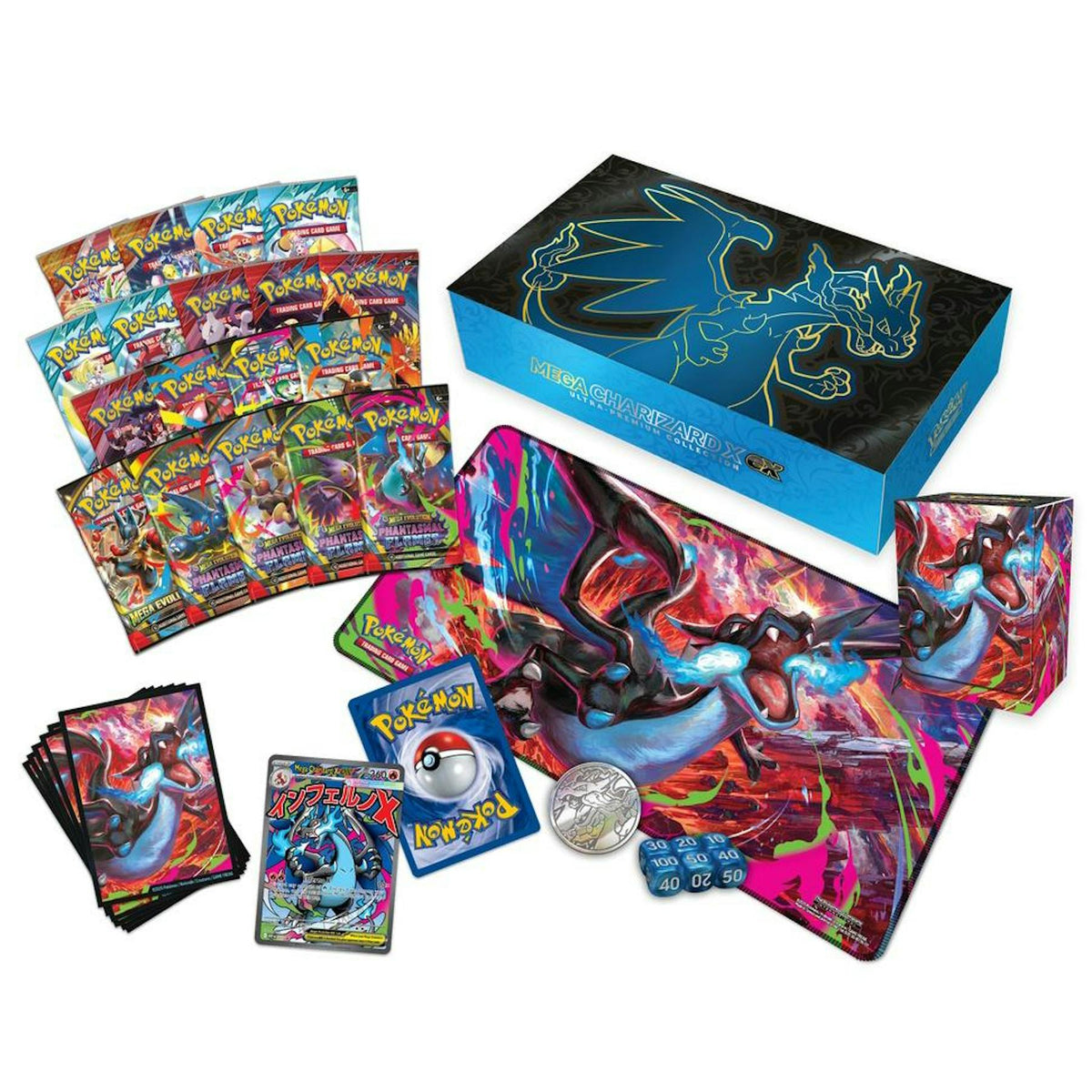 Pokemon Mega Charizard X ex Ultra-Premium Collection Box