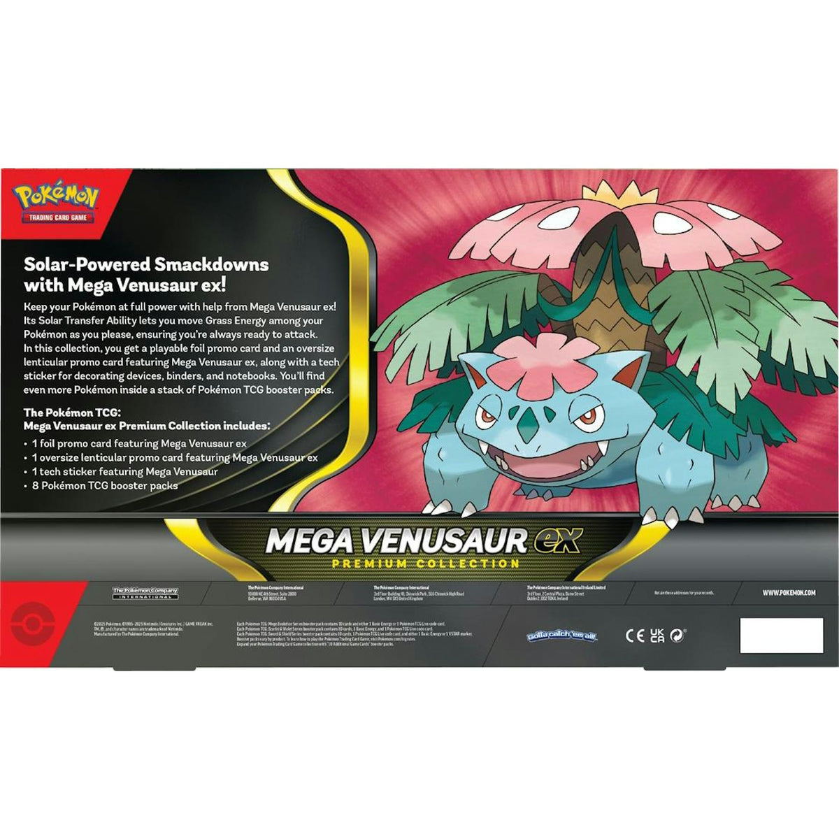 Pokemon Mega Venusaur ex Premium Collection Box