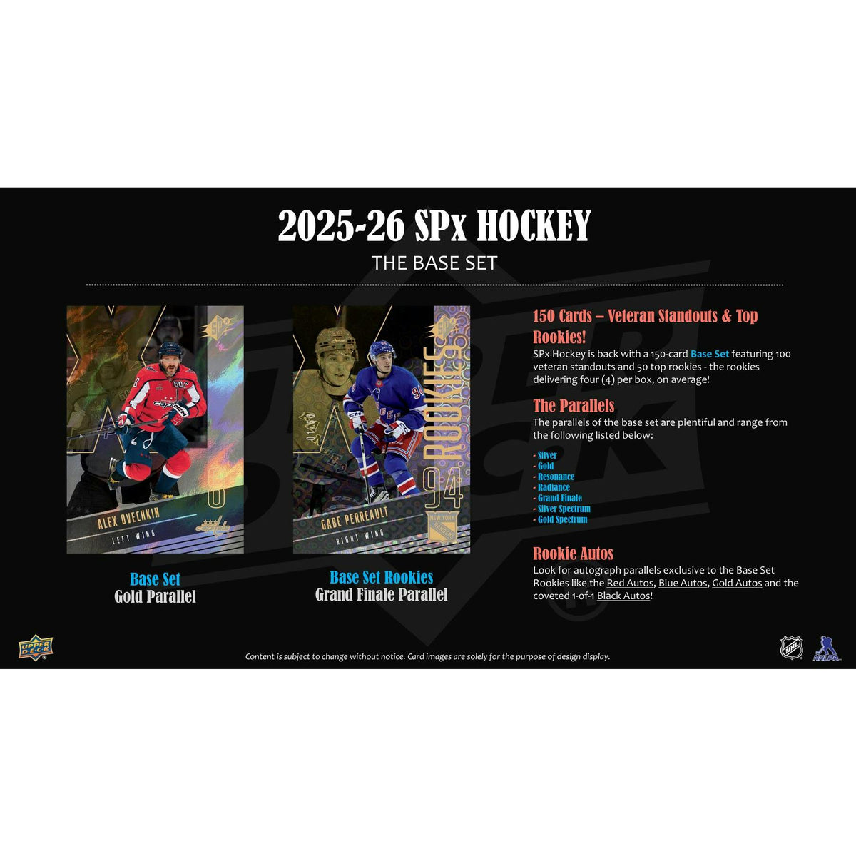 2025/26 Upper Deck SPx Hockey Hobby Box
