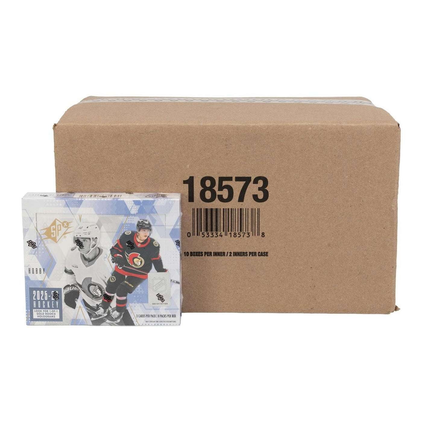 2025/26 Upper Deck SPx Hockey Hobby 20-Box Case