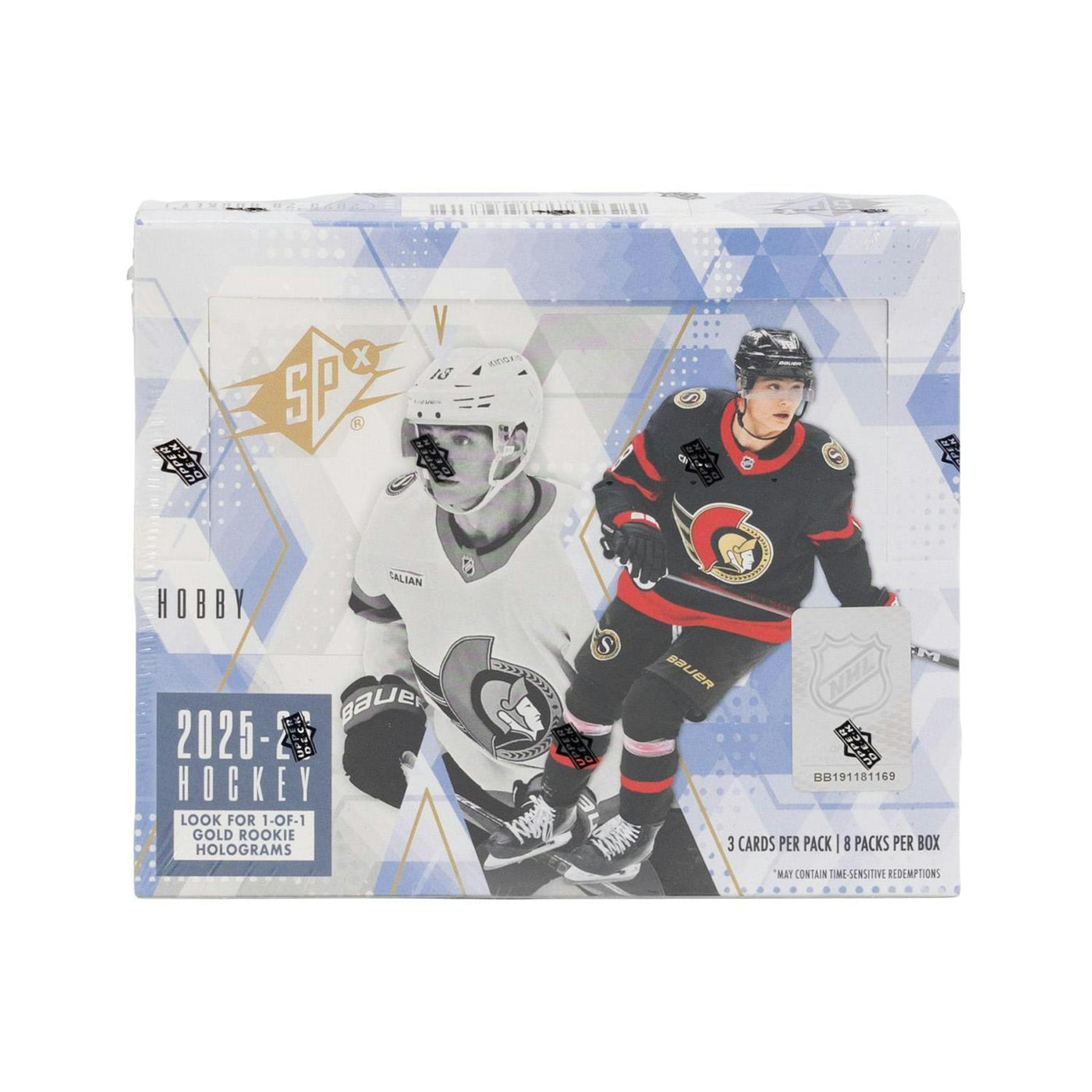 2025/26 Upper Deck SPx Hockey Hobby 20-Box Case