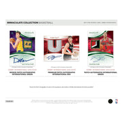 2024/25 Panini Immaculate Basketball International Hobby 5-Box Case