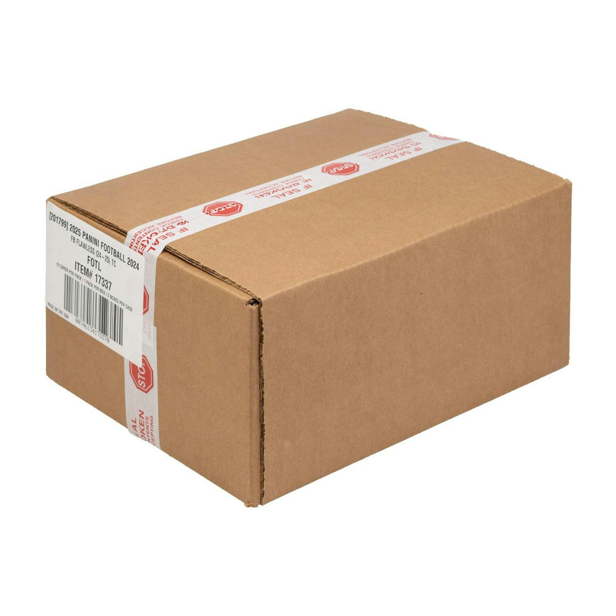 2024 Panini Flawless Football 1st Off The Line FOTL Hobby 2-Box Case