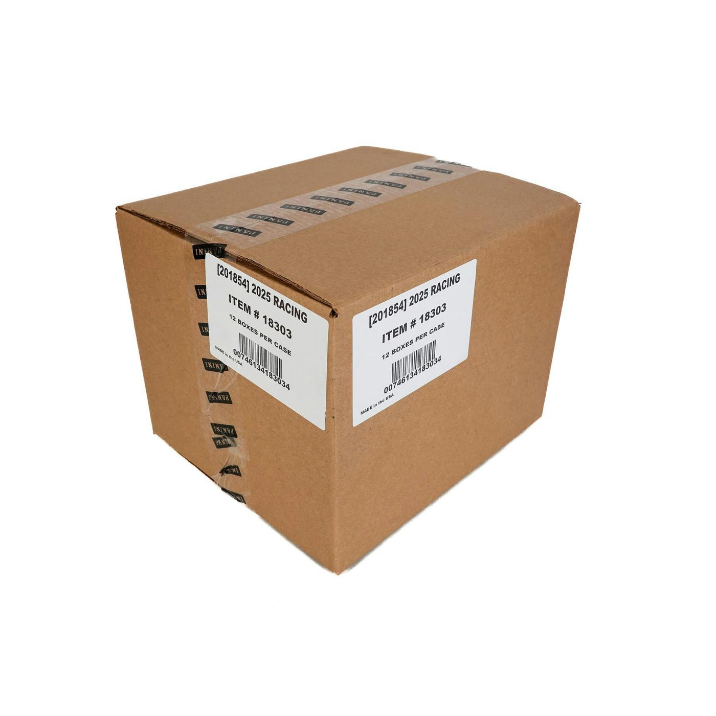 2025 Panini Prizm NASCAR Racing Hobby 12-Box Case