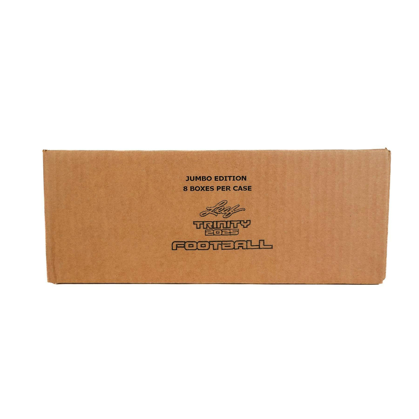 2025 Leaf Trinity Football Hobby Jumbo 8-Box Case