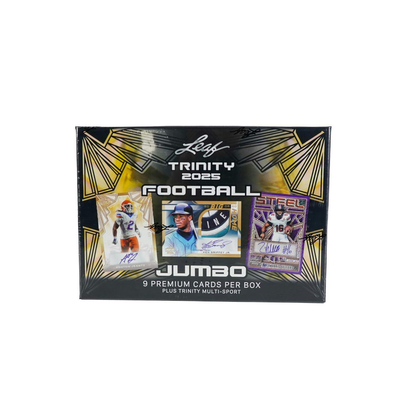 2025 Leaf Trinity Football Hobby Jumbo Box