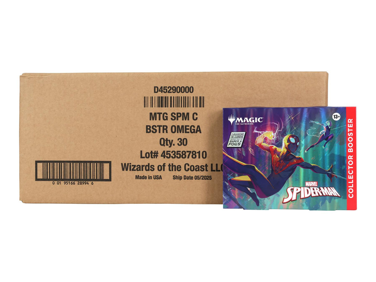 Magic the Gathering Marvel's Spider-Man Collector Omega 30-Pack Booster Case