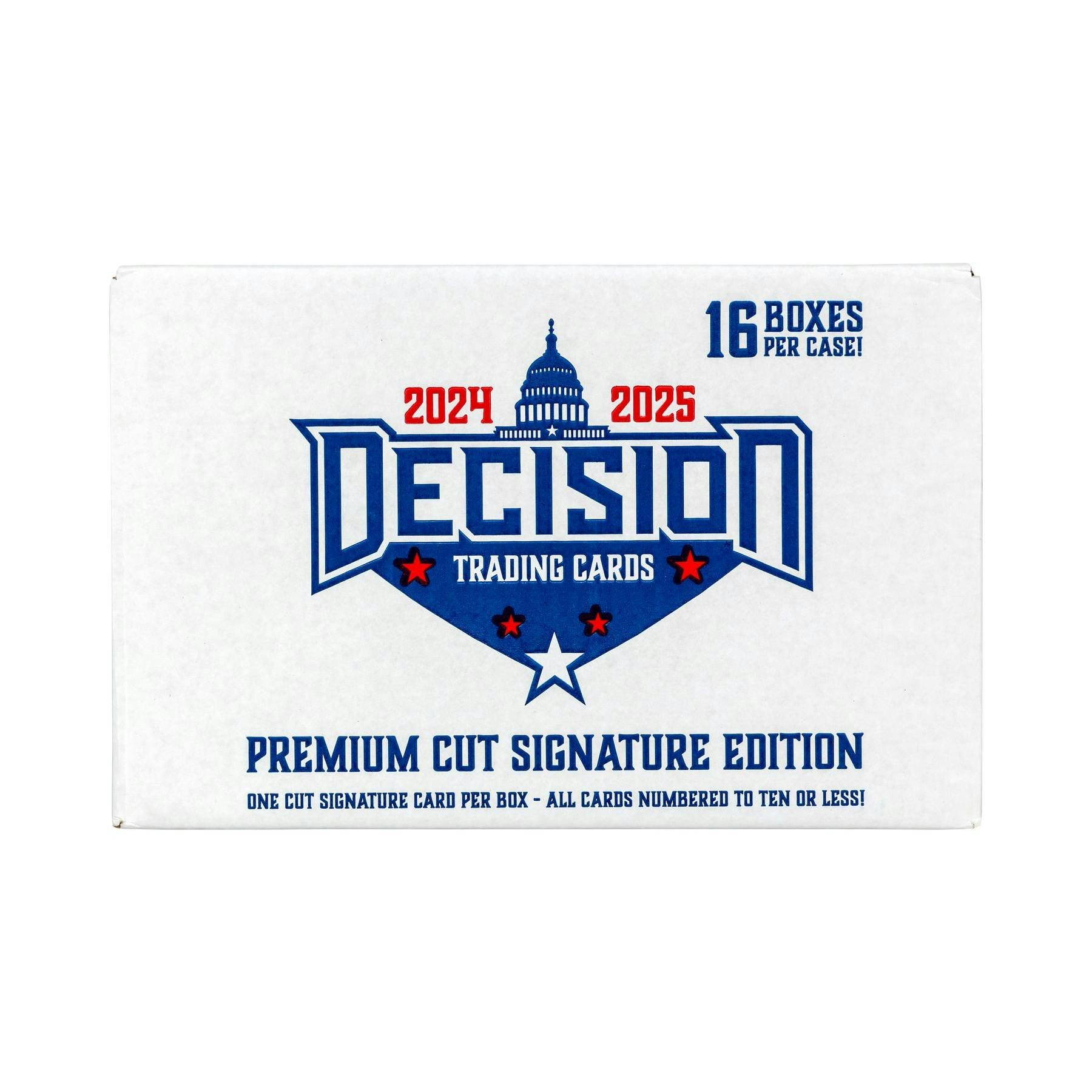 2025 Decision Cut Signature Hobby 16-Box Case