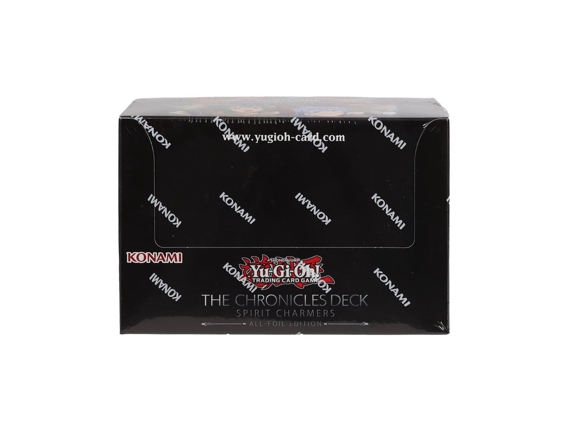 Yu-Gi-Oh The Chronicles Spirit Charmers Structure Deck Box (All-Foil Edition)