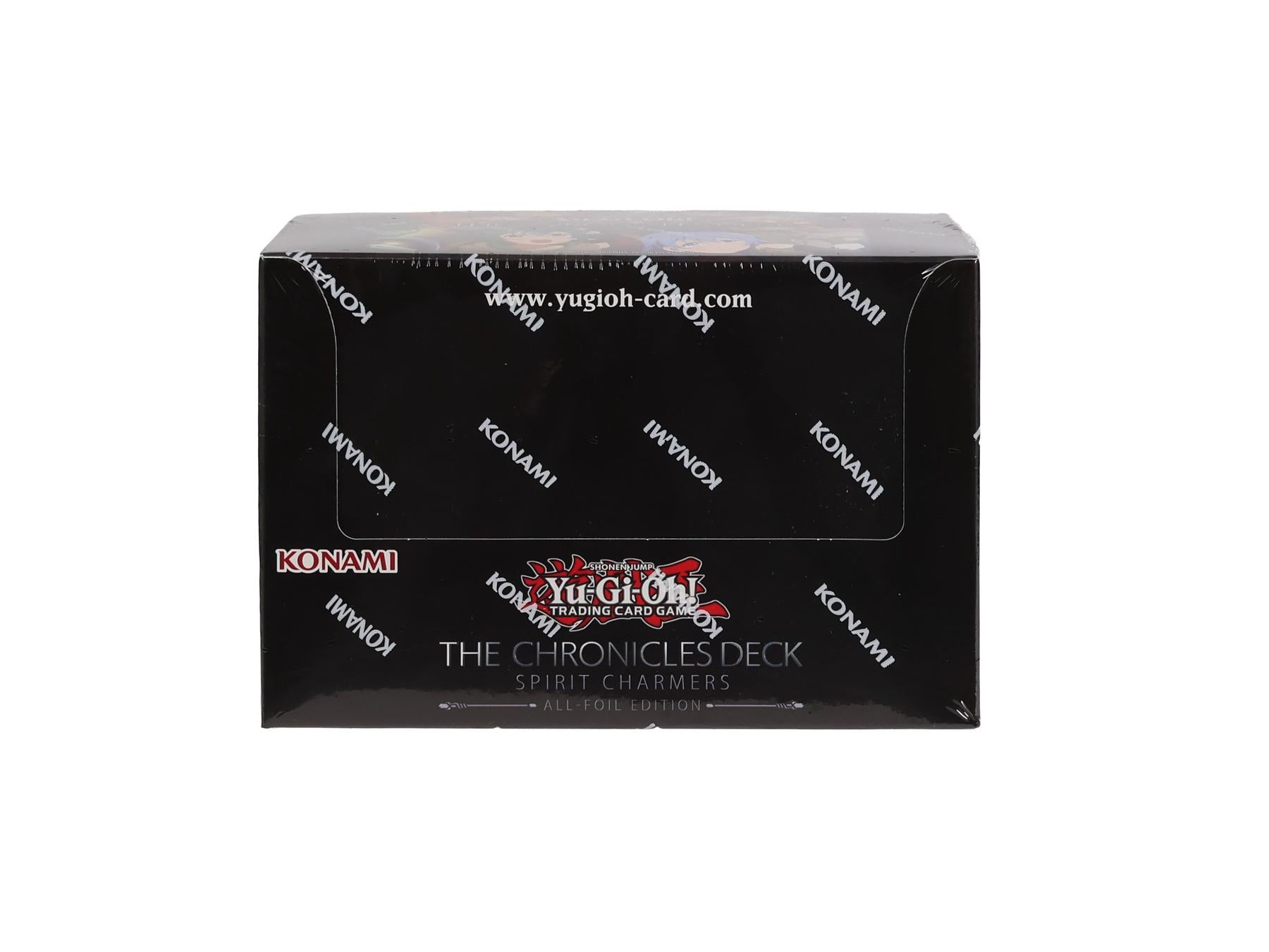 Yu-Gi-Oh The Chronicles Spirit Charmers Structure Deck Box (All-Foil Edition)