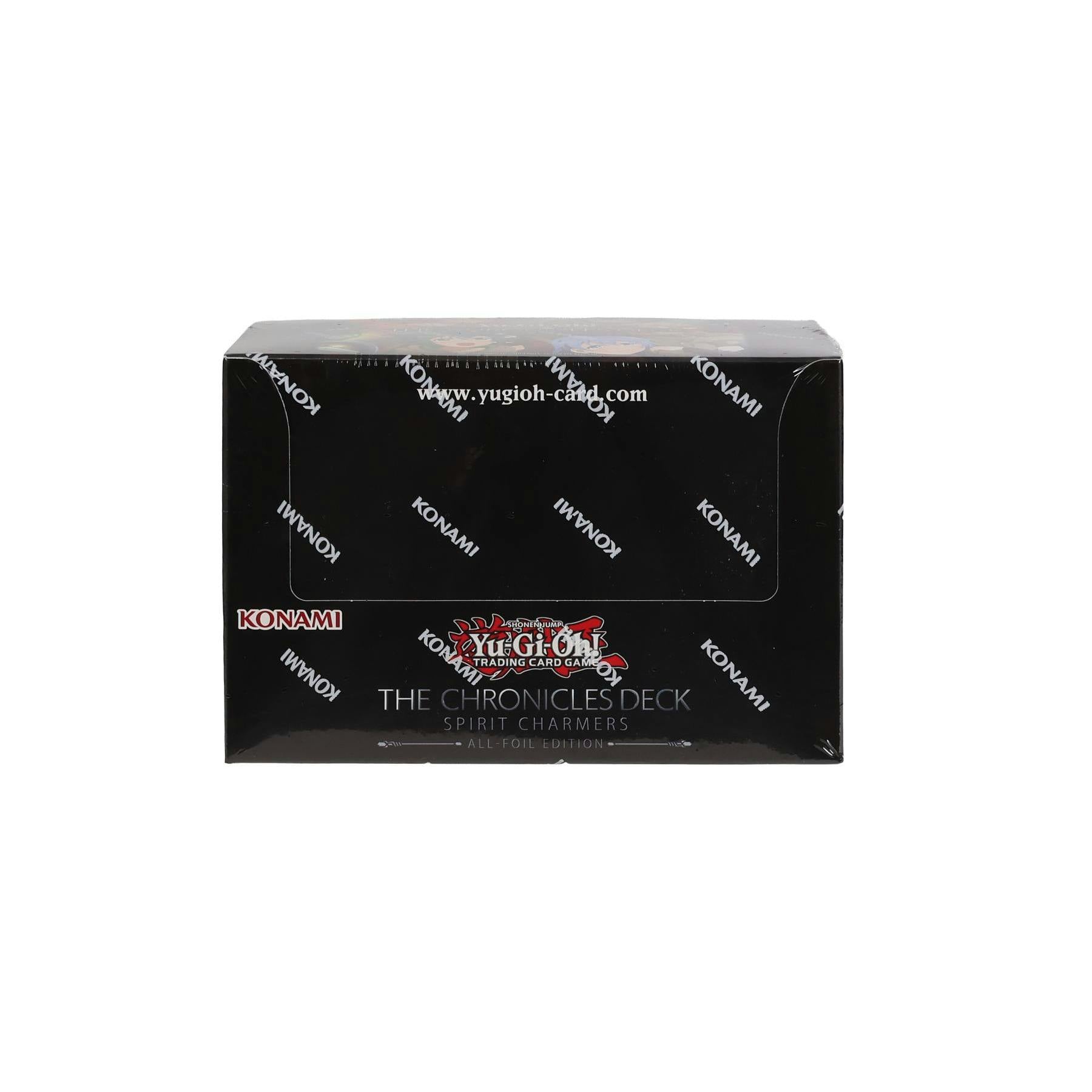 Yu-Gi-Oh The Chronicles Spirit Charmers Structure Deck Box (All-Foil Edition)