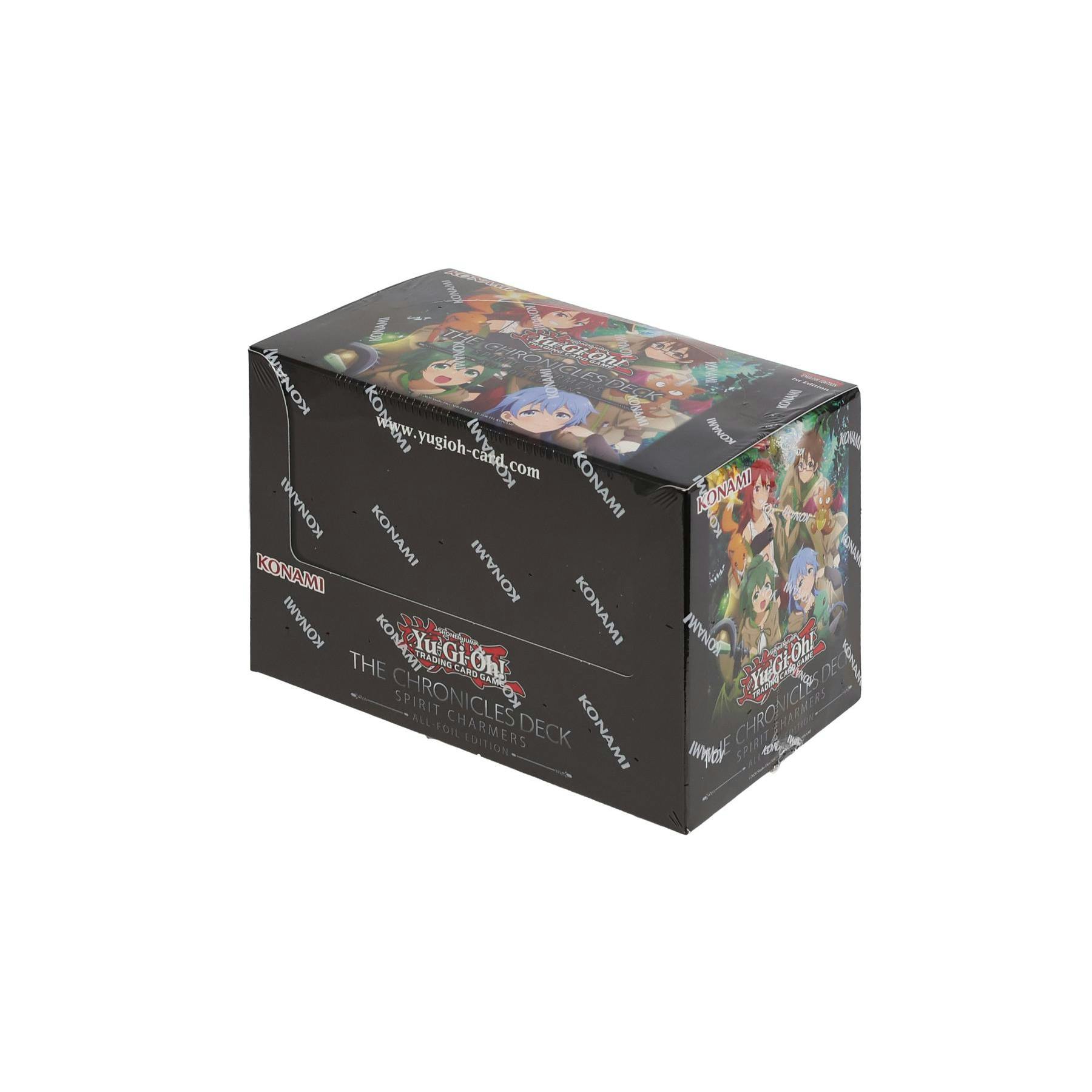 Yu-Gi-Oh The Chronicles Spirit Charmers Structure Deck Box (All-Foil Edition)