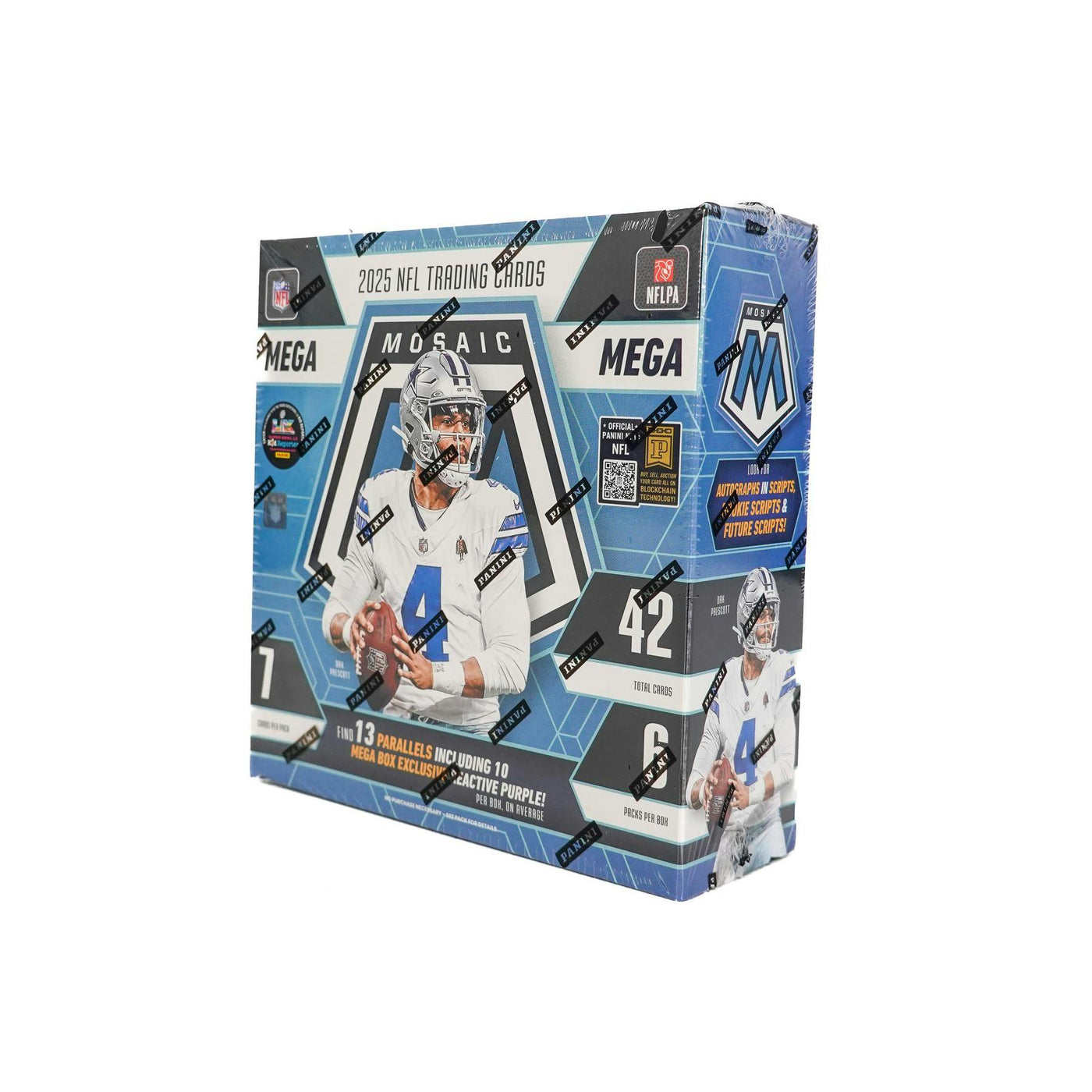 2025 Panini Mosaic Football Mega Box (Reactive Purple Parallels!)