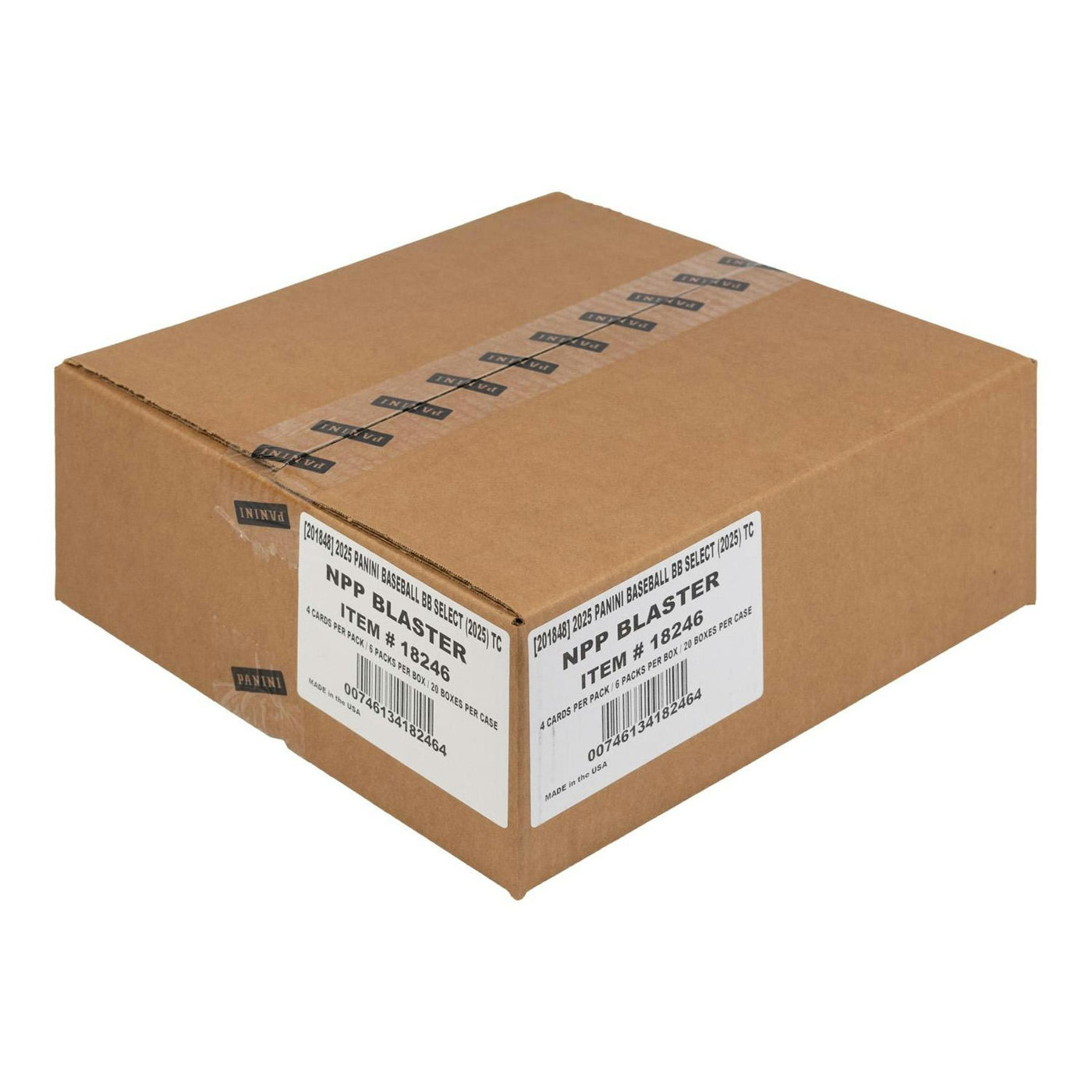2025 Panini Select Baseball Blaster 20-Box Case