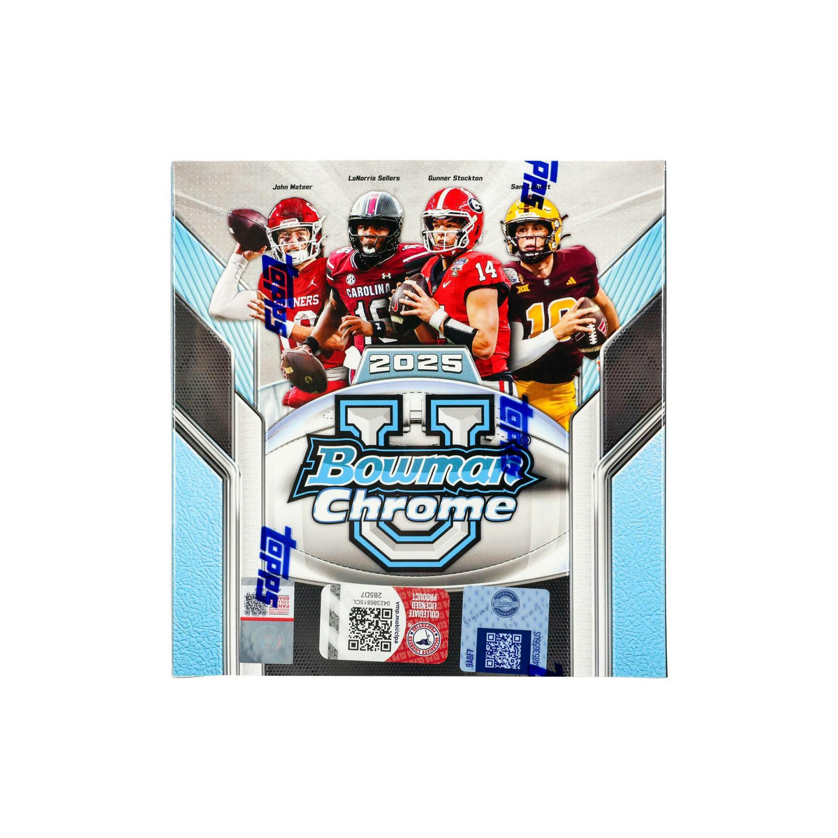 2025 Bowman University Chrome Football Mega Box