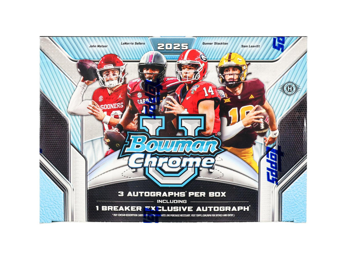 2025 Bowman University Chrome Football Delight Box