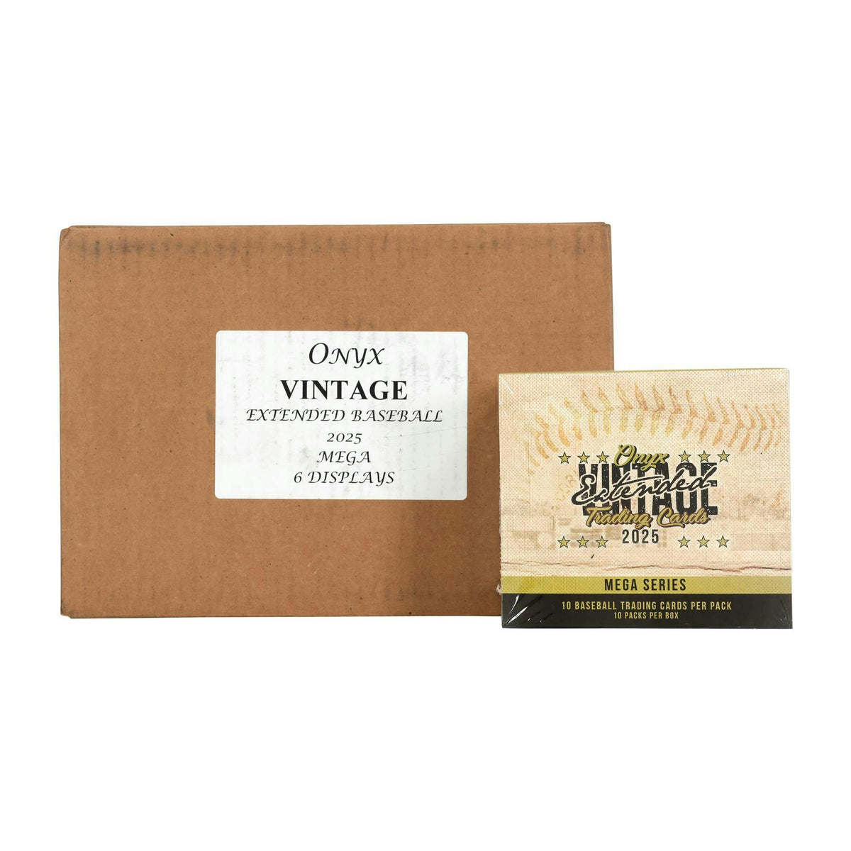 2025 Onyx Vintage Extended Series Baseball Mega 6-Box Case