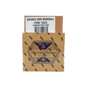 2025 Panini National Treasures Baseball Hobby 4-Box Case