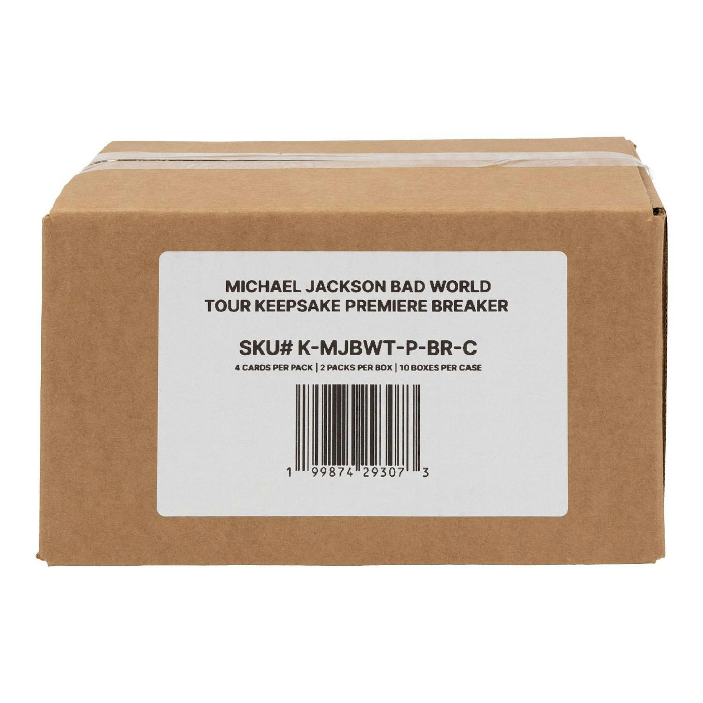 2025 Michael Jackson Bad World Tour Keepsake Premiere Edition Breaker 10-Box Case