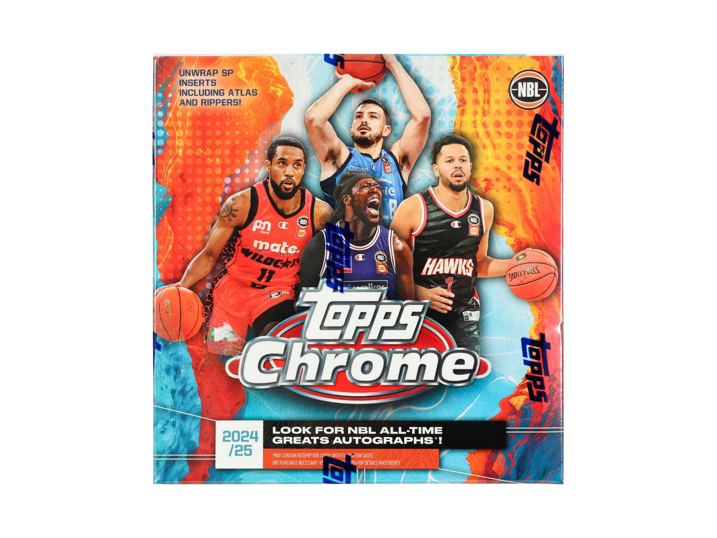 2024/25 Topps Chrome NBL Basketball Mega Box