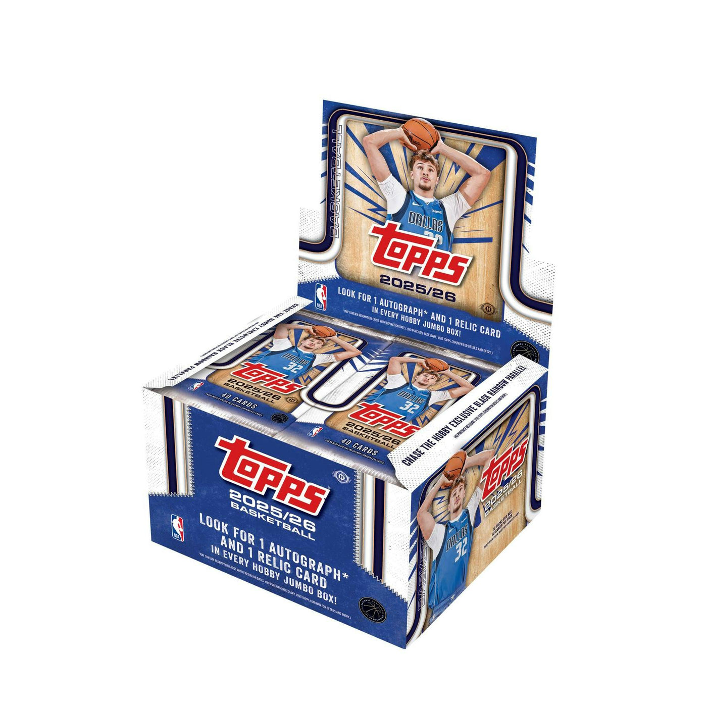 2025/26 Topps Basketball Hobby Jumbo 8-Box Case