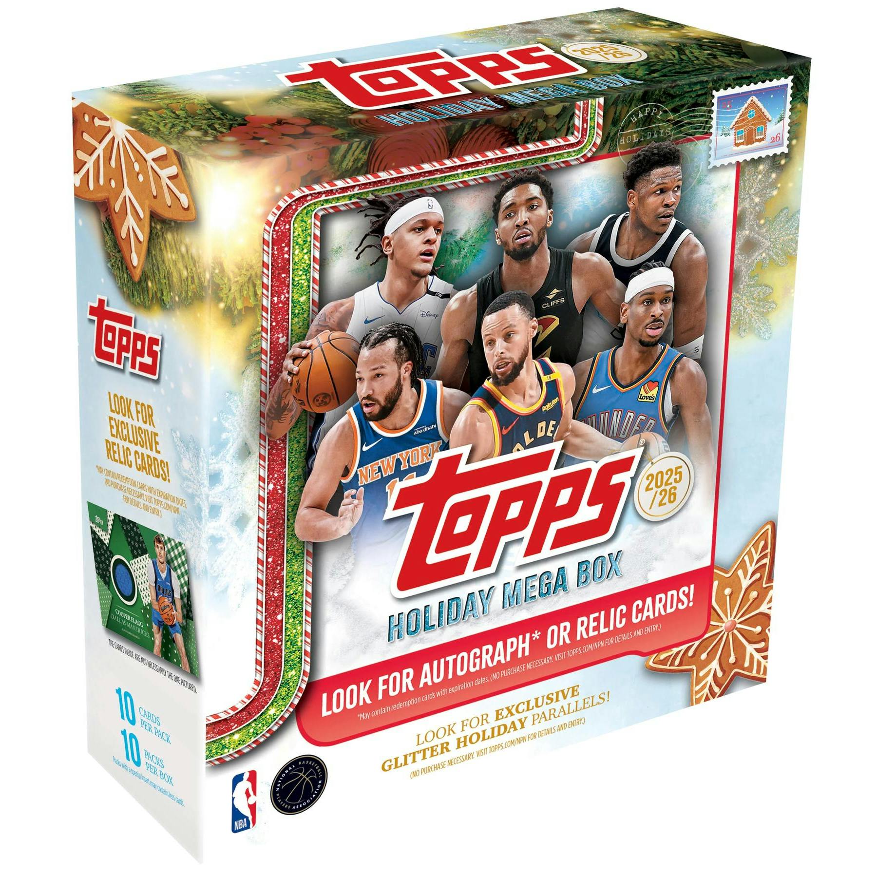 2025/26 Topps Basketball Mega Holiday 20-Box Case