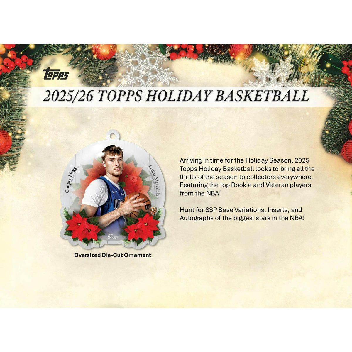 2025/26 Topps Basketball Mega Holiday Box