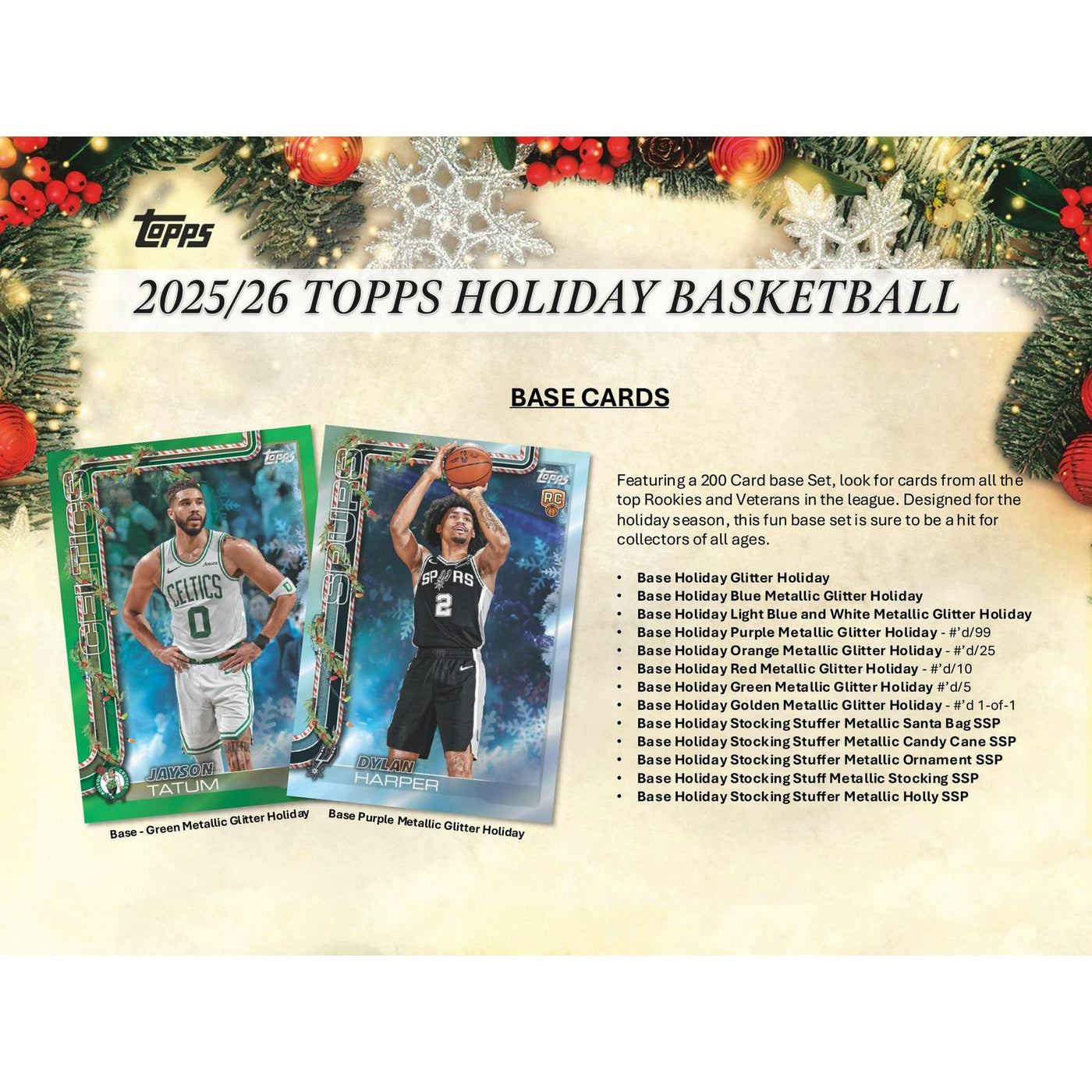 2025/26 Topps Basketball Mega Holiday Box