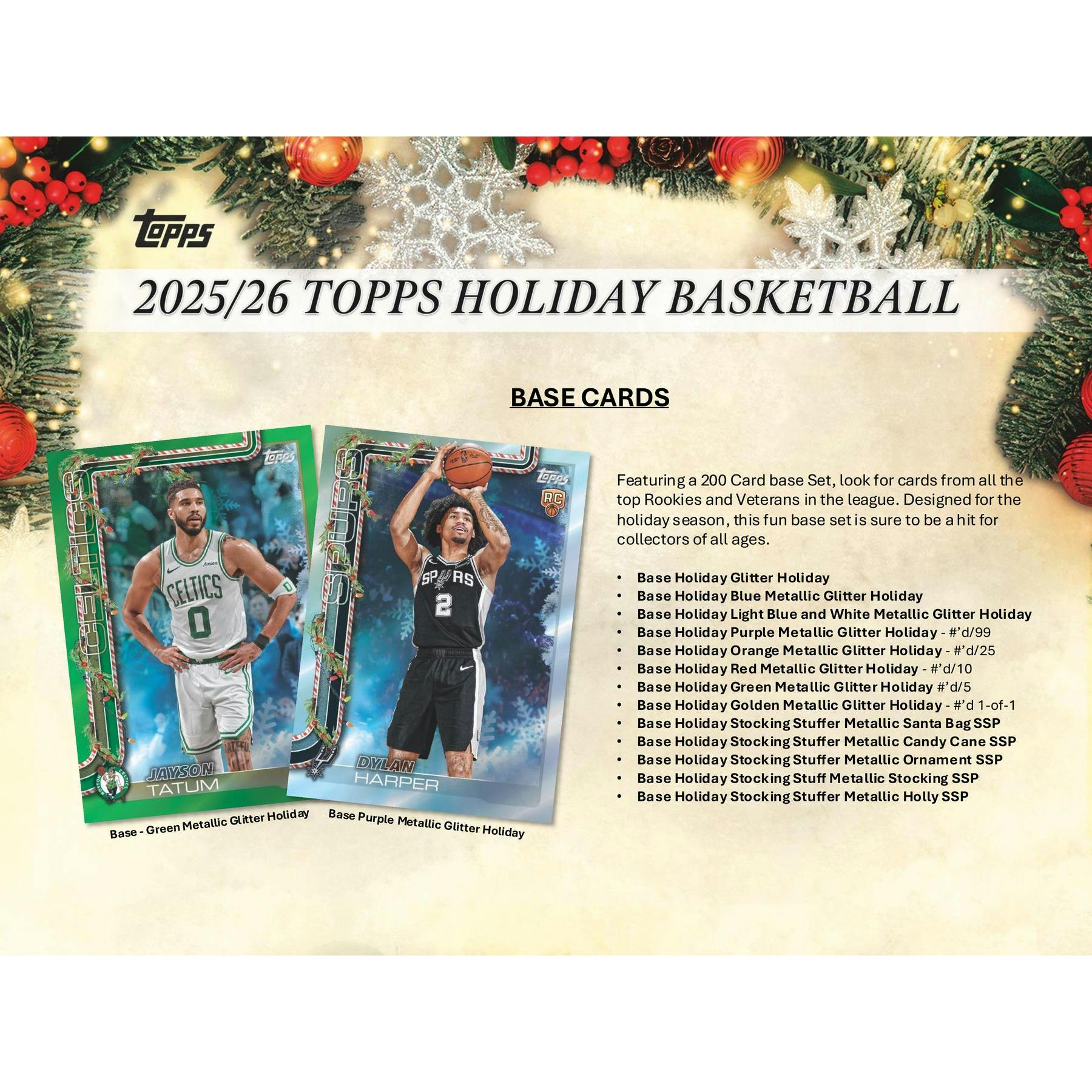 2025/26 Topps Basketball Mega Holiday Box