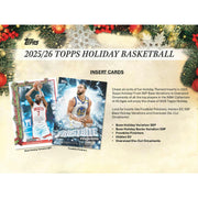 2025/26 Topps Basketball Mega Holiday Box