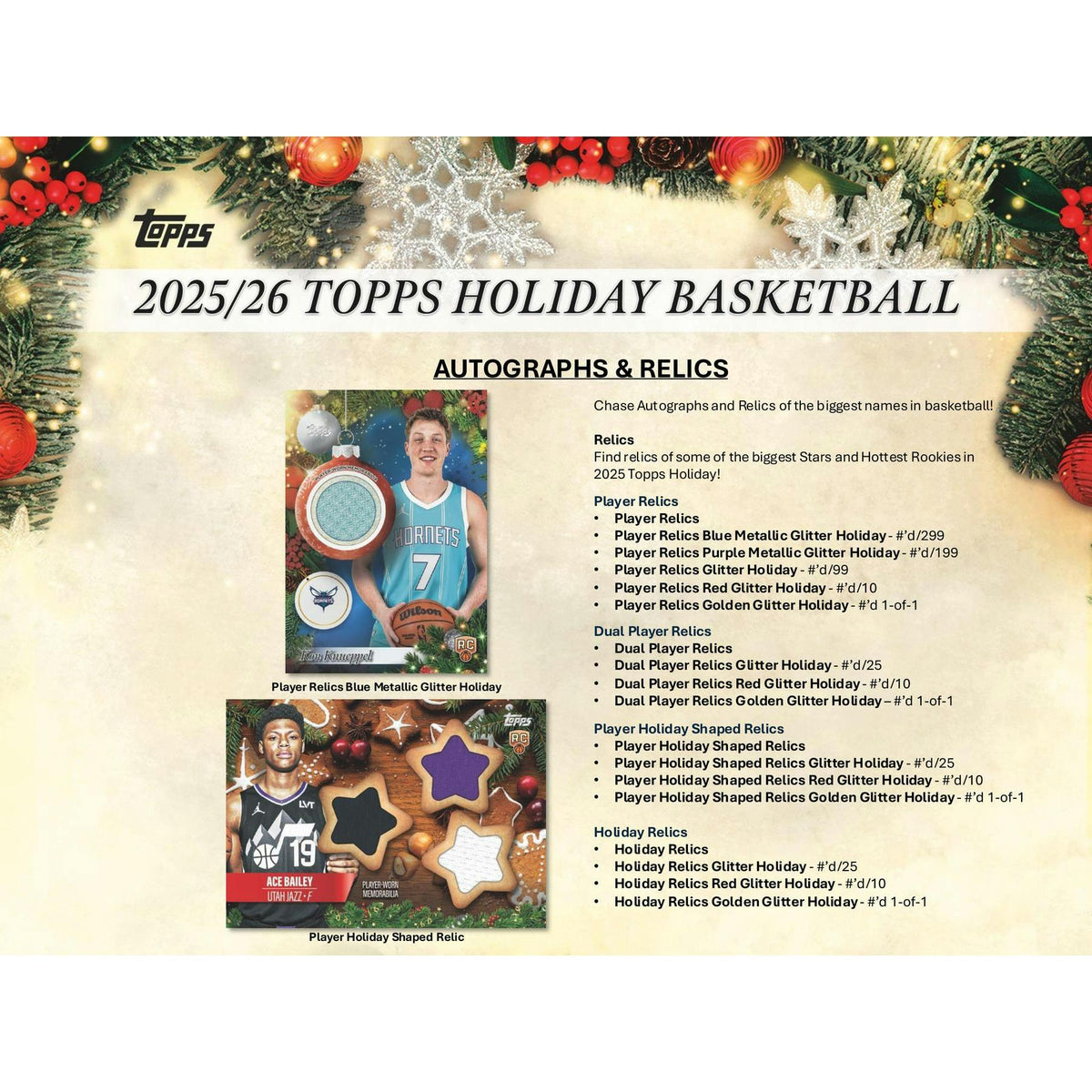 2025/26 Topps Basketball Mega Holiday 20-Box Case