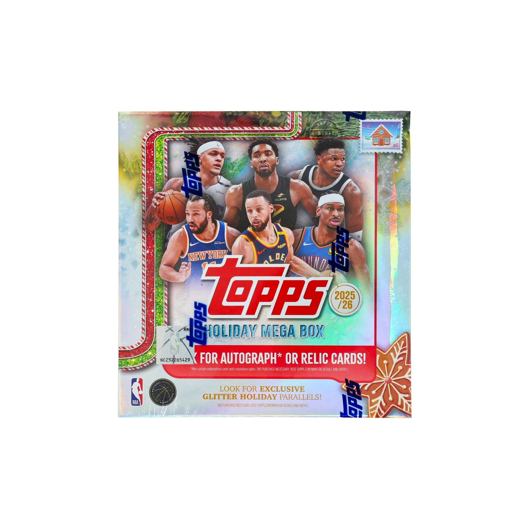 2025/26 Topps Basketball Mega Holiday Box