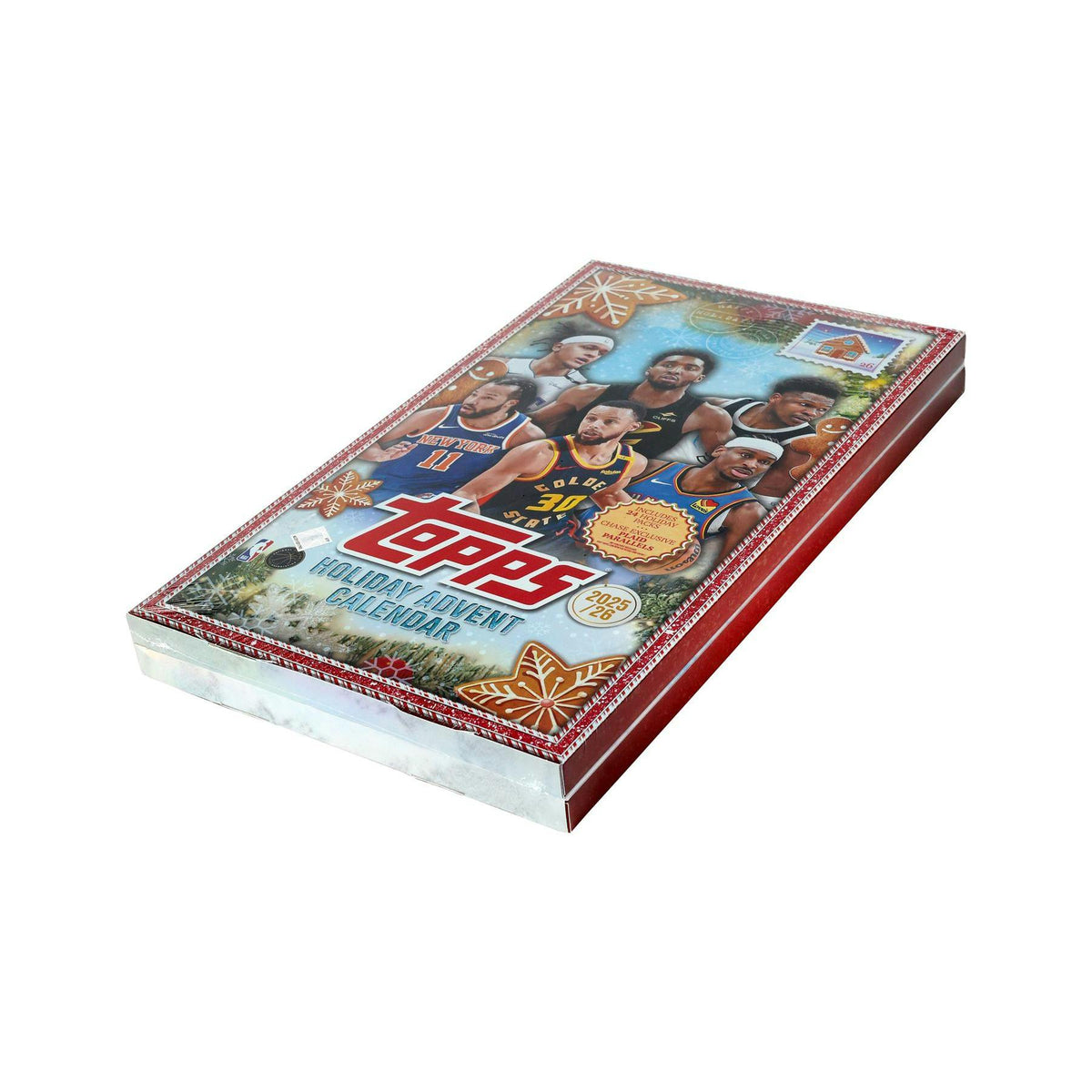 2025/26 Topps Holiday Basketball Countdown Calendar Box