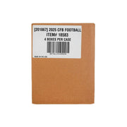 2025 Panini National Treasures Collegiate Football Hobby 4-Box Case