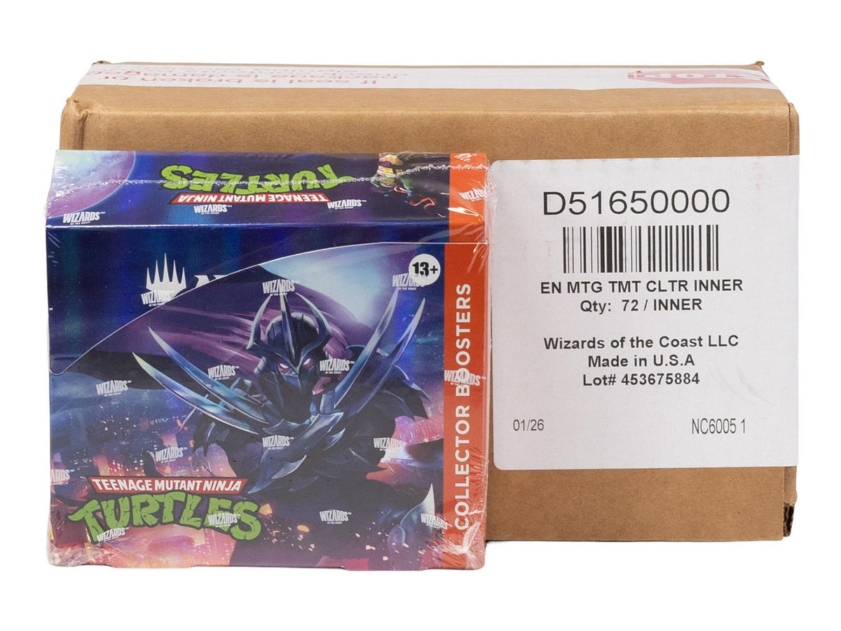 Magic the Gathering Teenage Mutant Ninja Turtles Collector Booster 6-Box Case