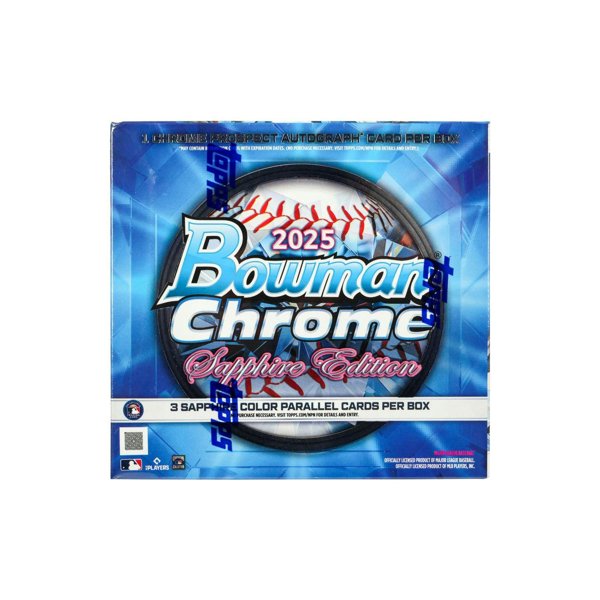 2025 Bowman Chrome Baseball Sapphire Edition Box