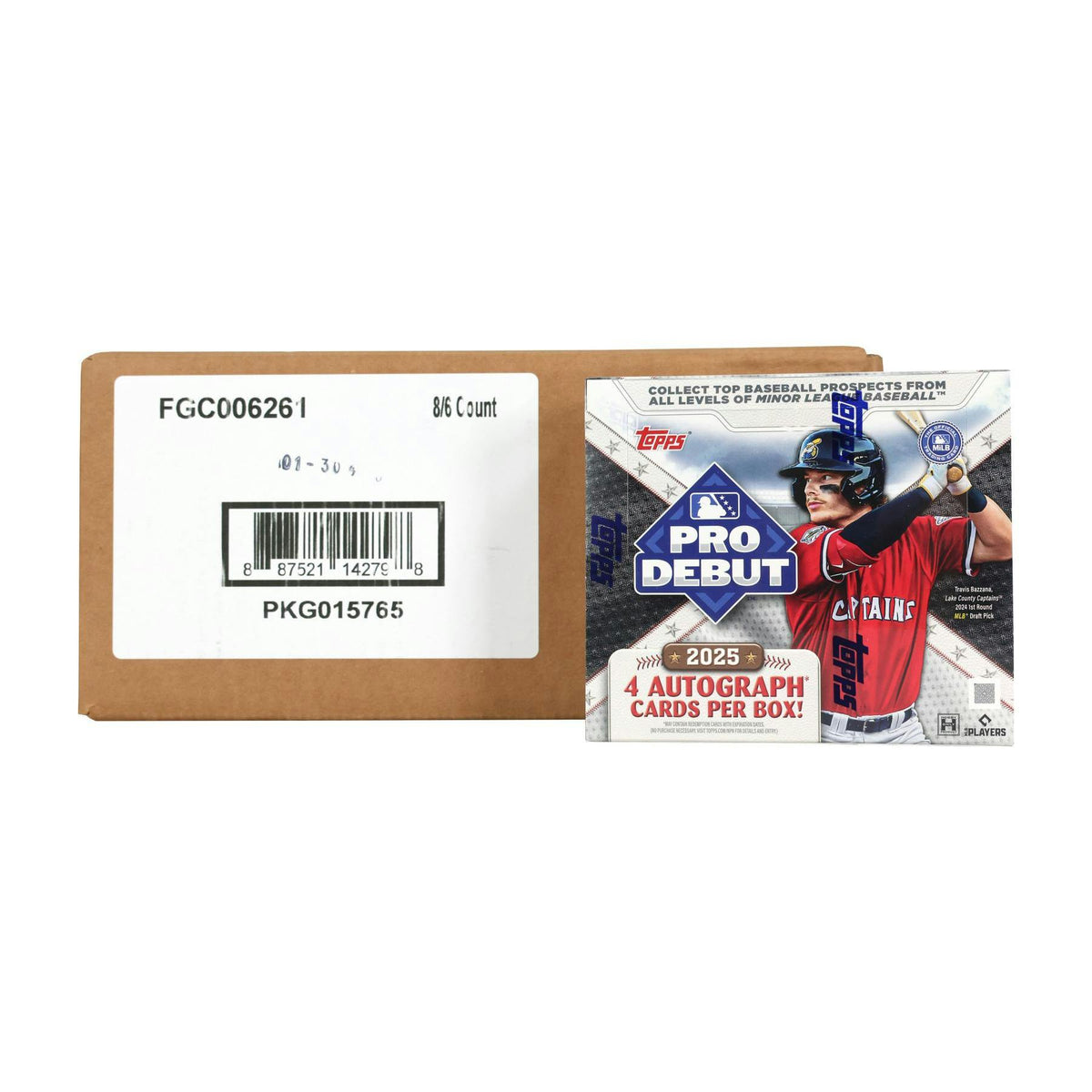 2025 Topps Pro Debut Baseball Hobby Jumbo 8-Box Case