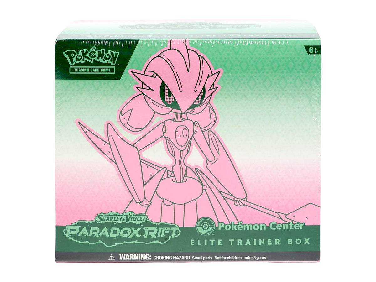 Pokemon Scarlet & Violet: Paradox Rift Iron Valiant Pokemon Center Elite Trainer Box