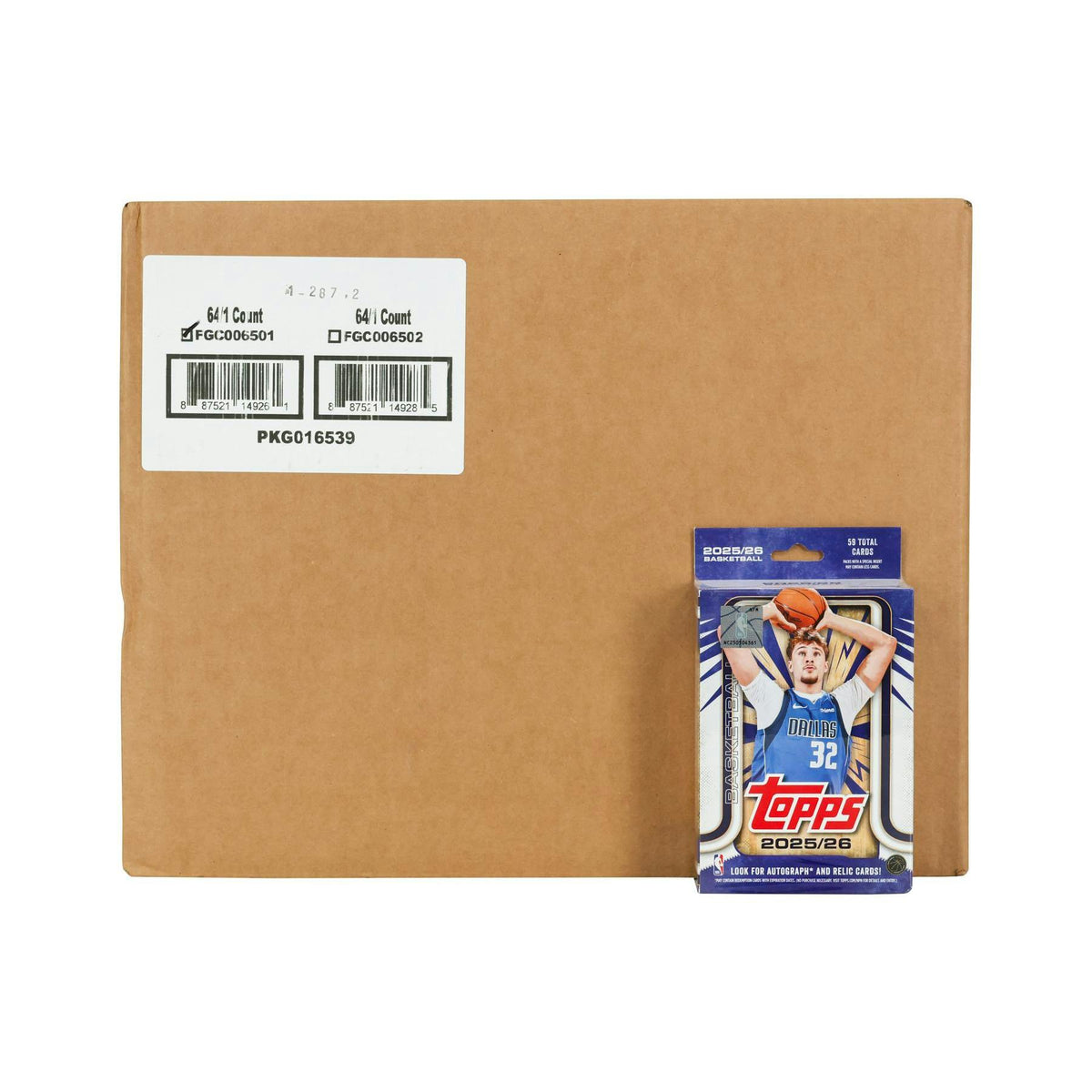2025/26 Topps Basketball Hanger 64-Box Case