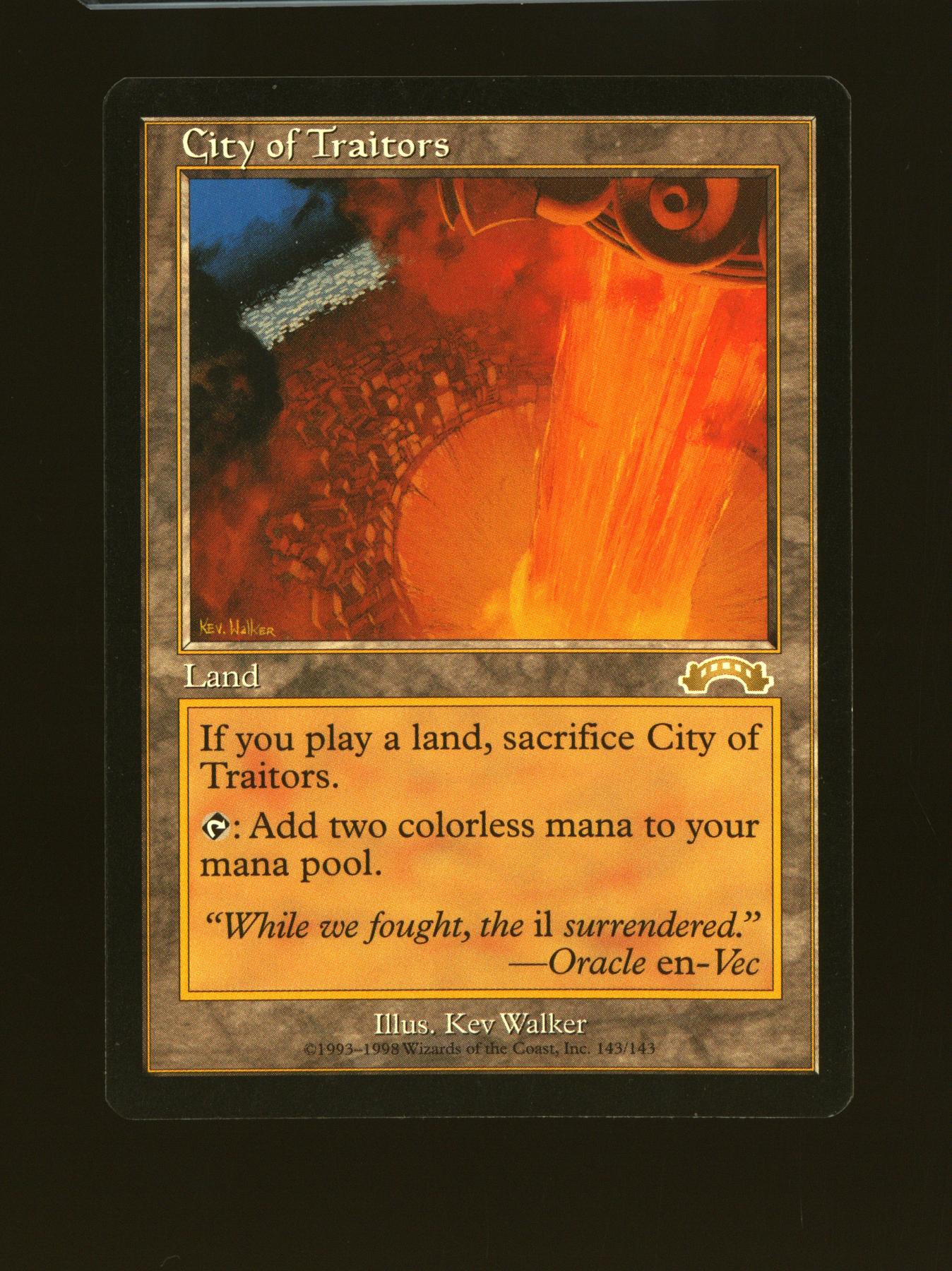 City of Traitors (Near Mint)