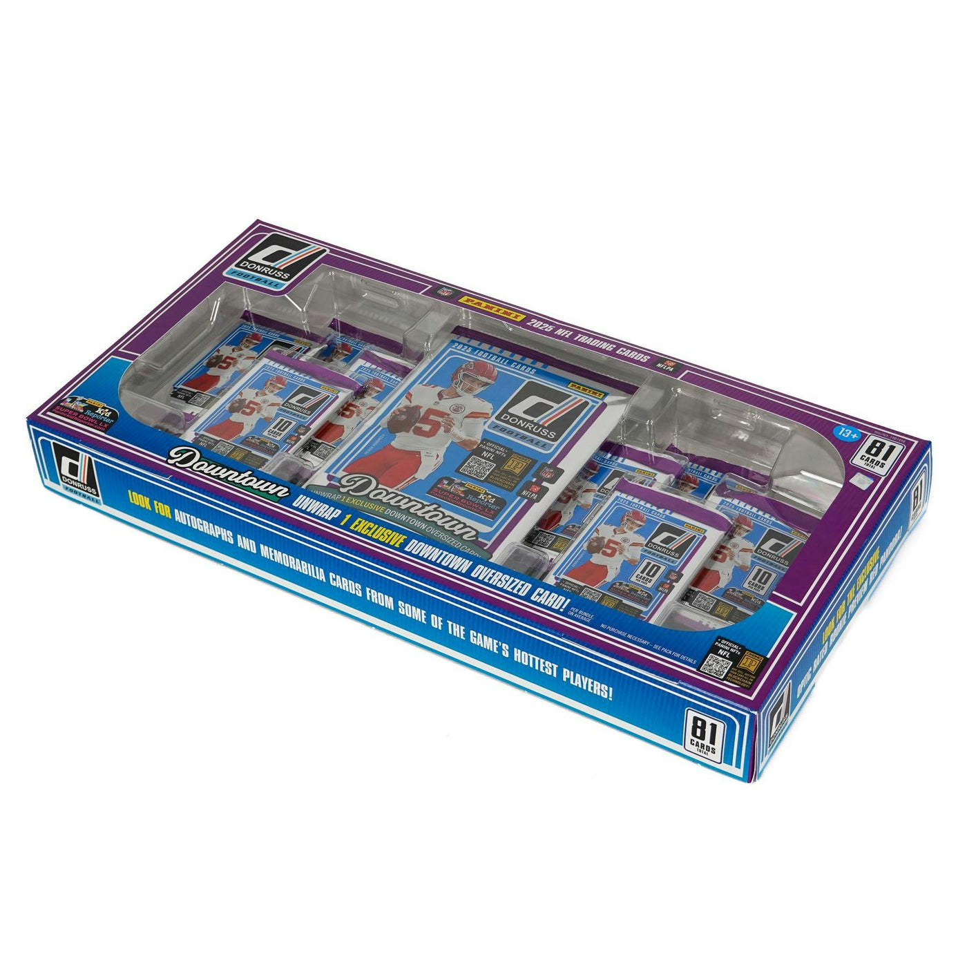 2025 Panini Donruss Football Bundle Box (Oversized Downtown Card!)