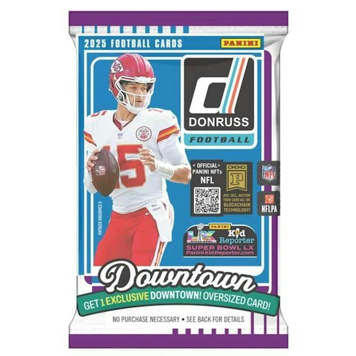 2025 Panini Donruss Football Bundle Box (Oversized Downtown Card!)