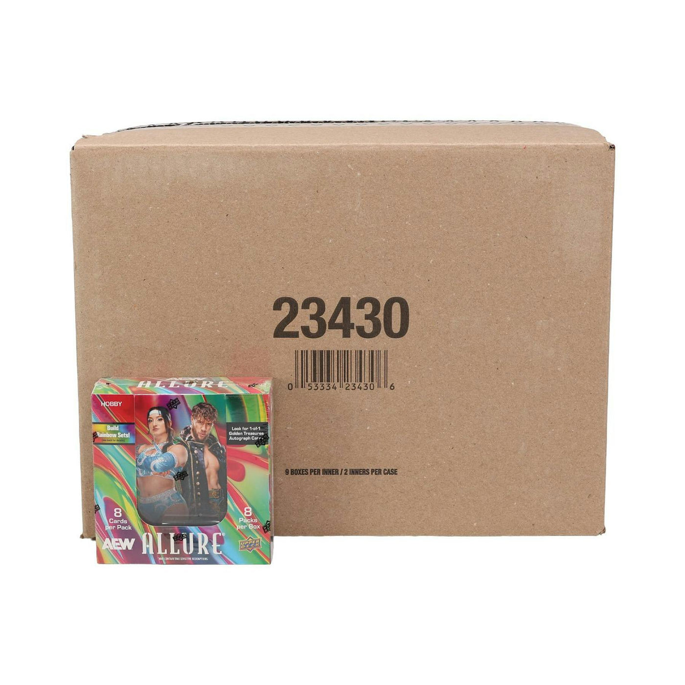 2026 Upper Deck AEW Allure Wrestling Hobby 18-Box Case