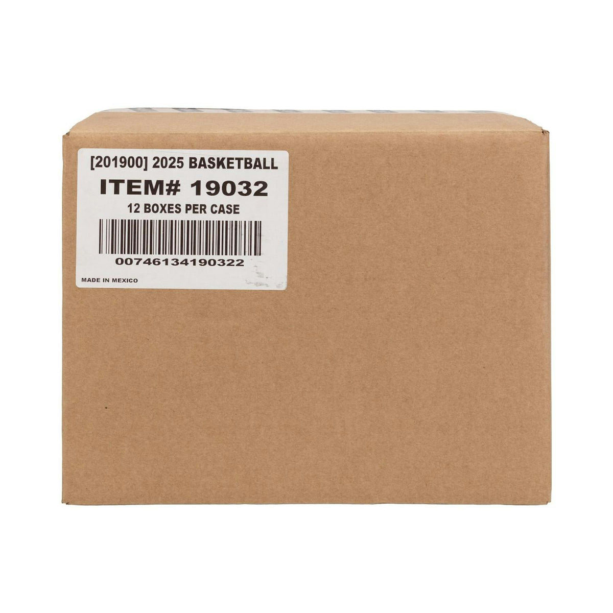 2025 Panini Prizm WNBA Basketball Hobby 12-Box Case