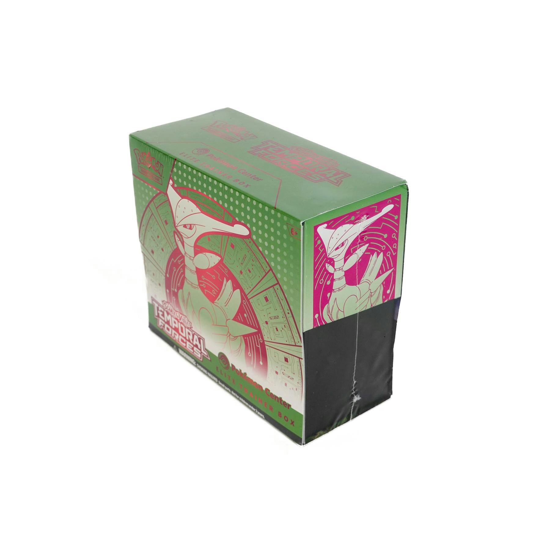 Pokemon Scarlet & Violet: Temporal Forces Pokemon Center Elite Trainer Box (Iron Leaves)