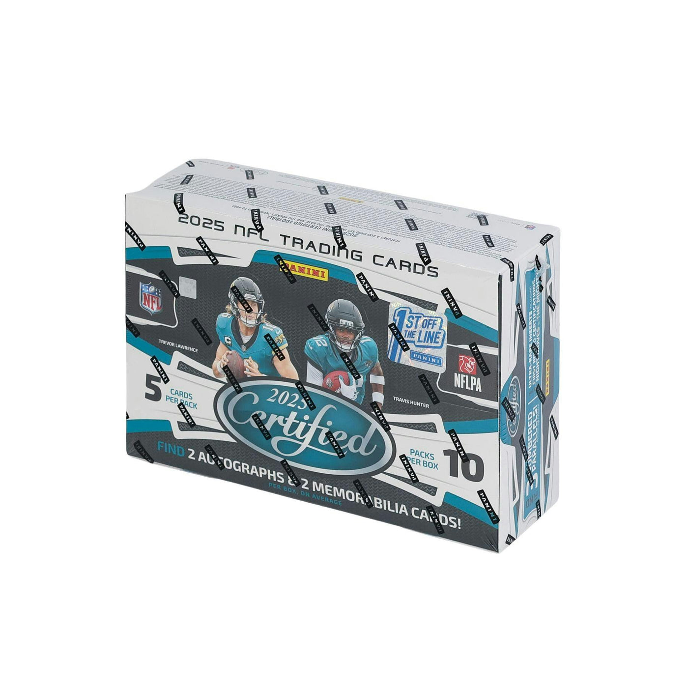2025 Panini Certified Football 1st Off The Line FOTL Hobby Box