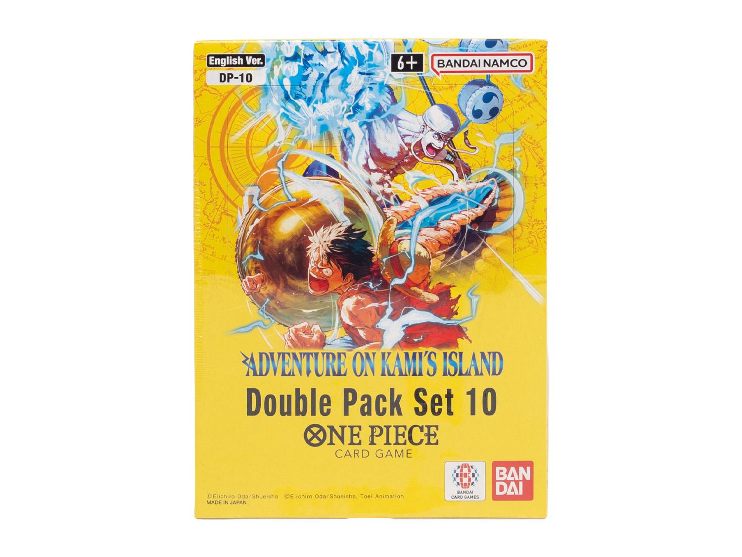 One Piece TCG: Adventure on Kami's Island Double Pack Volume 10 (DP-10) 8-Set Box