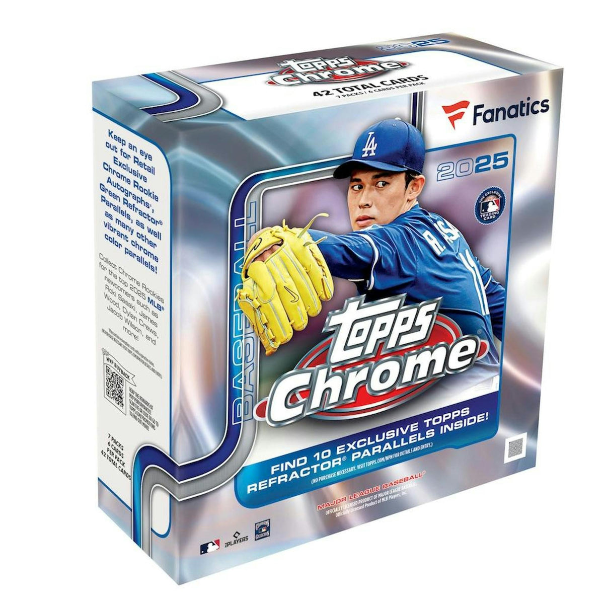 2025 Topps Chrome Baseball Mega Box (Fanatics)